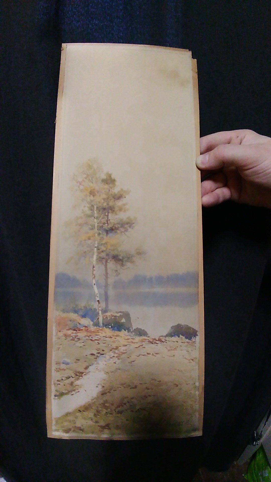 Help identify signature - My, Inheritance, Artist, Watercolor, Signature, Longpost