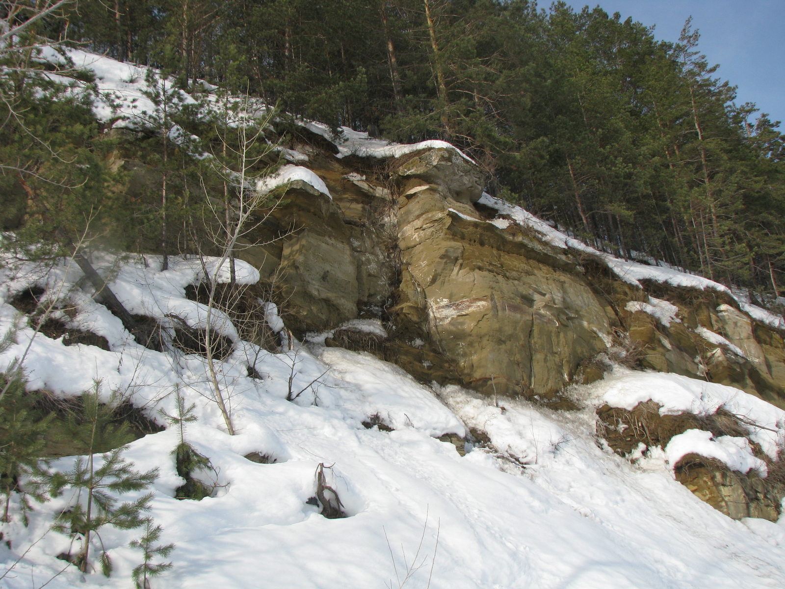 Somehow I rode a board from this mountain) I’m alive)) although I don’t know how to ride at all) - Board, Winter