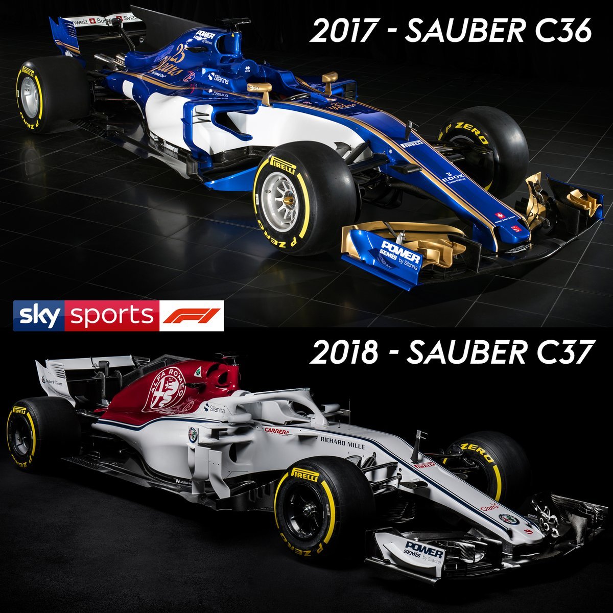 Alfa Romeo Sauber C37, the new F1 car. - Formula 1, Alfa romeo, Technologies, Sauber, , Images, Longpost