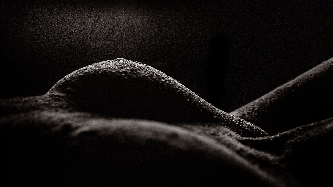 Bodyscape or fleshscape (beginning) - NSFW, My, Bodyscapes, Longpost, Breast, Black and white, Homemade, The photo, Photo project