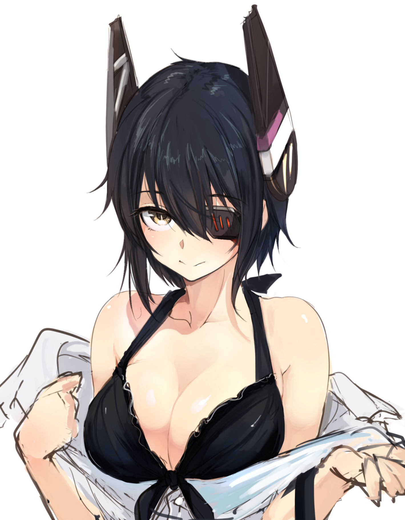 Tenryuu - Kantai collection, Tenryuu, Anime, Anime art, Swimsuit