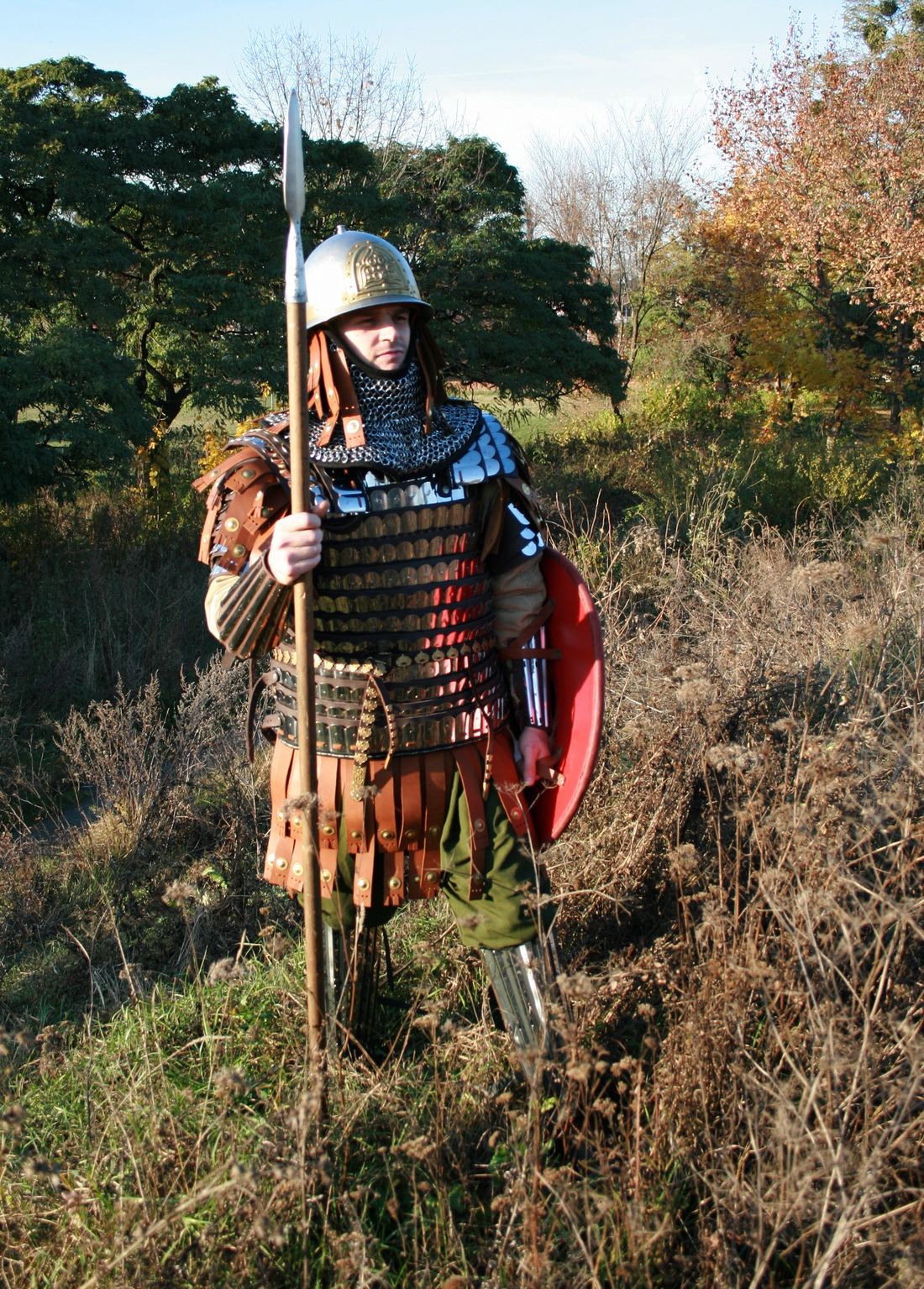 Byzantine armor. - My, Armor, Byzantium, 10th century, Longpost, , Reconstruction