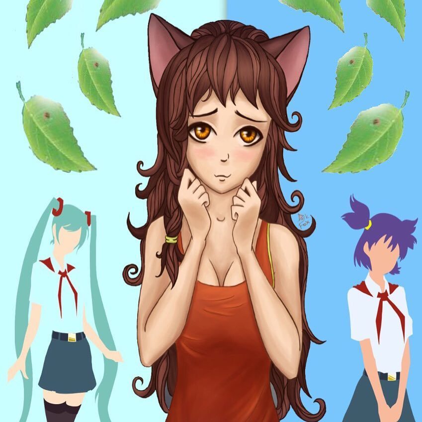 If I had such a cat, I might never have married. (With) - Visual novel, Endless summer, SEAD, Yuvao-Tian, Julia, Longpost