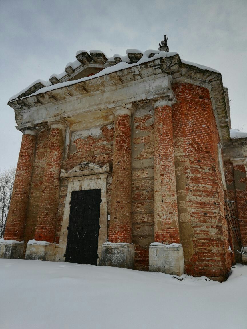 Церковь - Моё, Фотография, Церковь, Заброшенное, Тульская область, Длиннопост