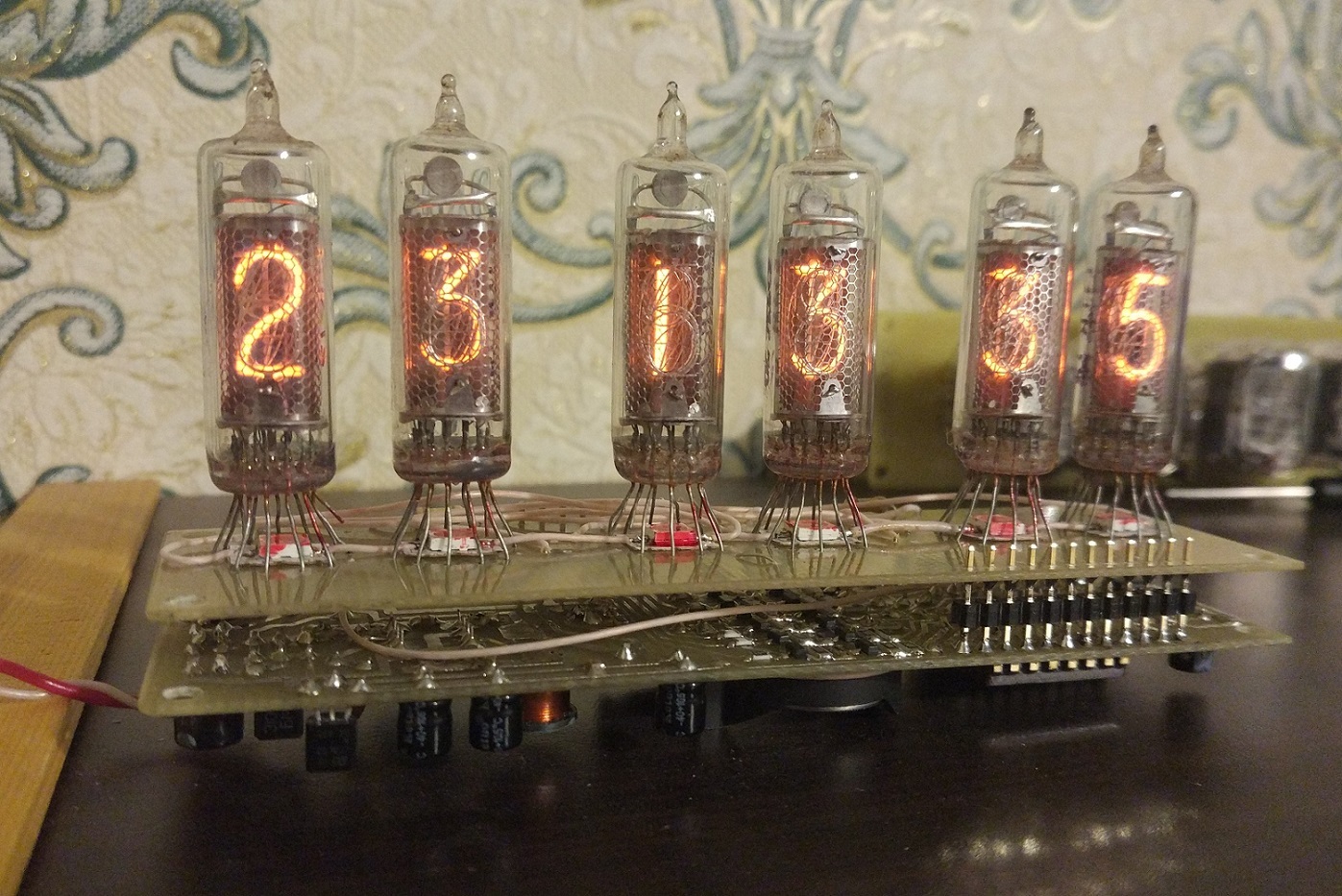 Another #warm_tube clock - My, Nixie, Лампа, Nixie clock, Longpost