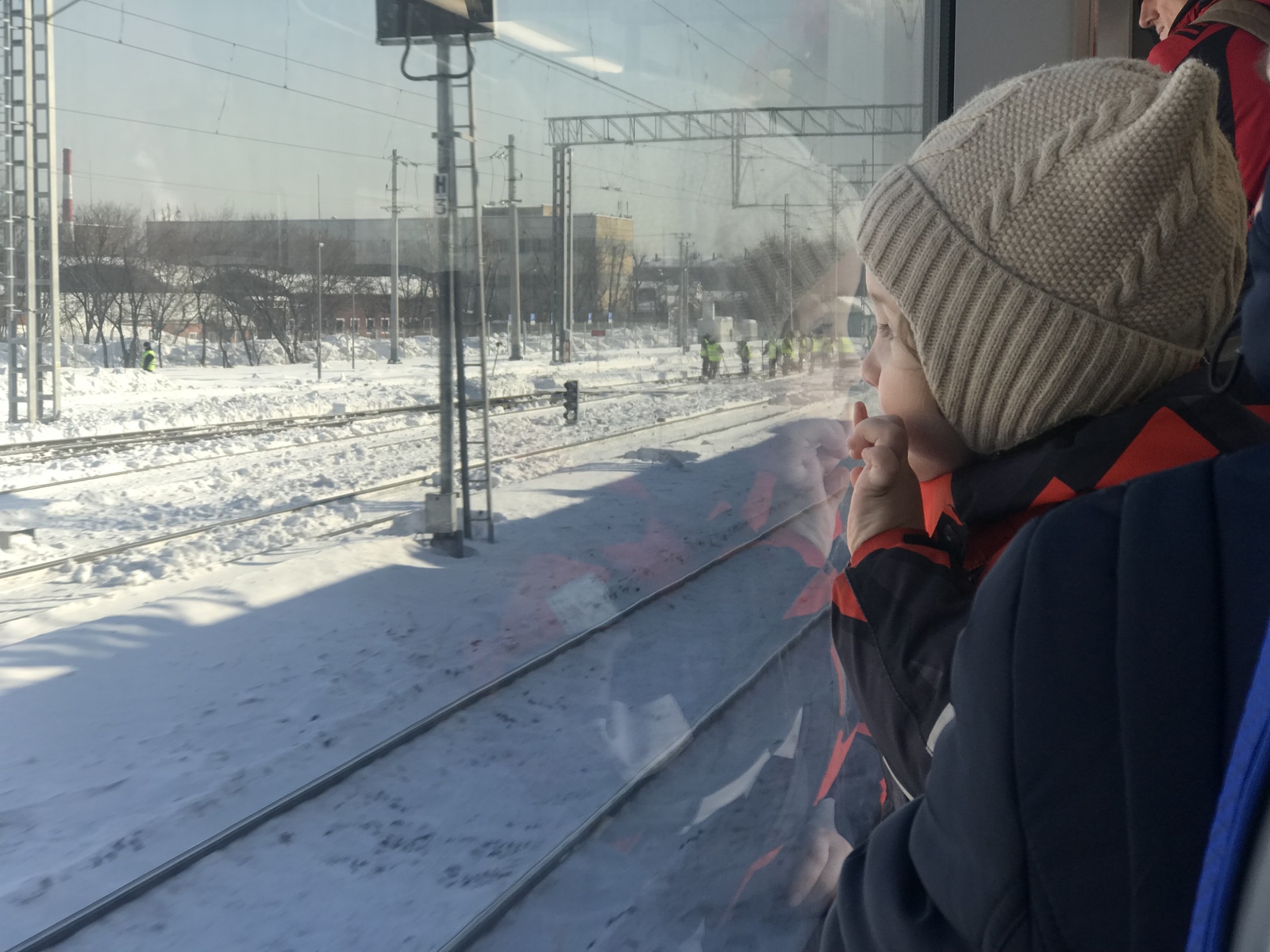 Train ride, first - My, MCC, Children, beauty, The first, Drive, Joy, Laugh, Longpost