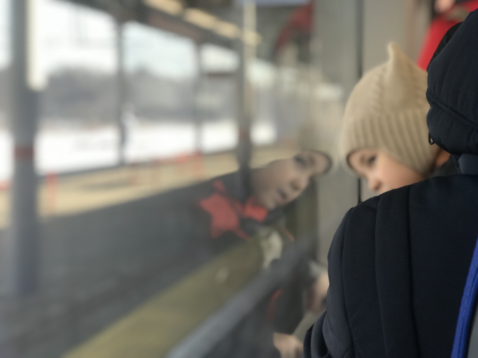 Train ride, first - My, MCC, Children, beauty, The first, Drive, Joy, Laugh, Longpost