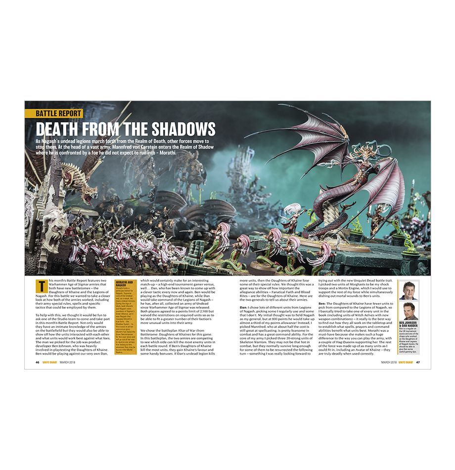 Посыпались свежие релизы... - Warhammer: Age of Sigmar, Daughters of Khaine, White dwarf, Aos News, Длиннопост