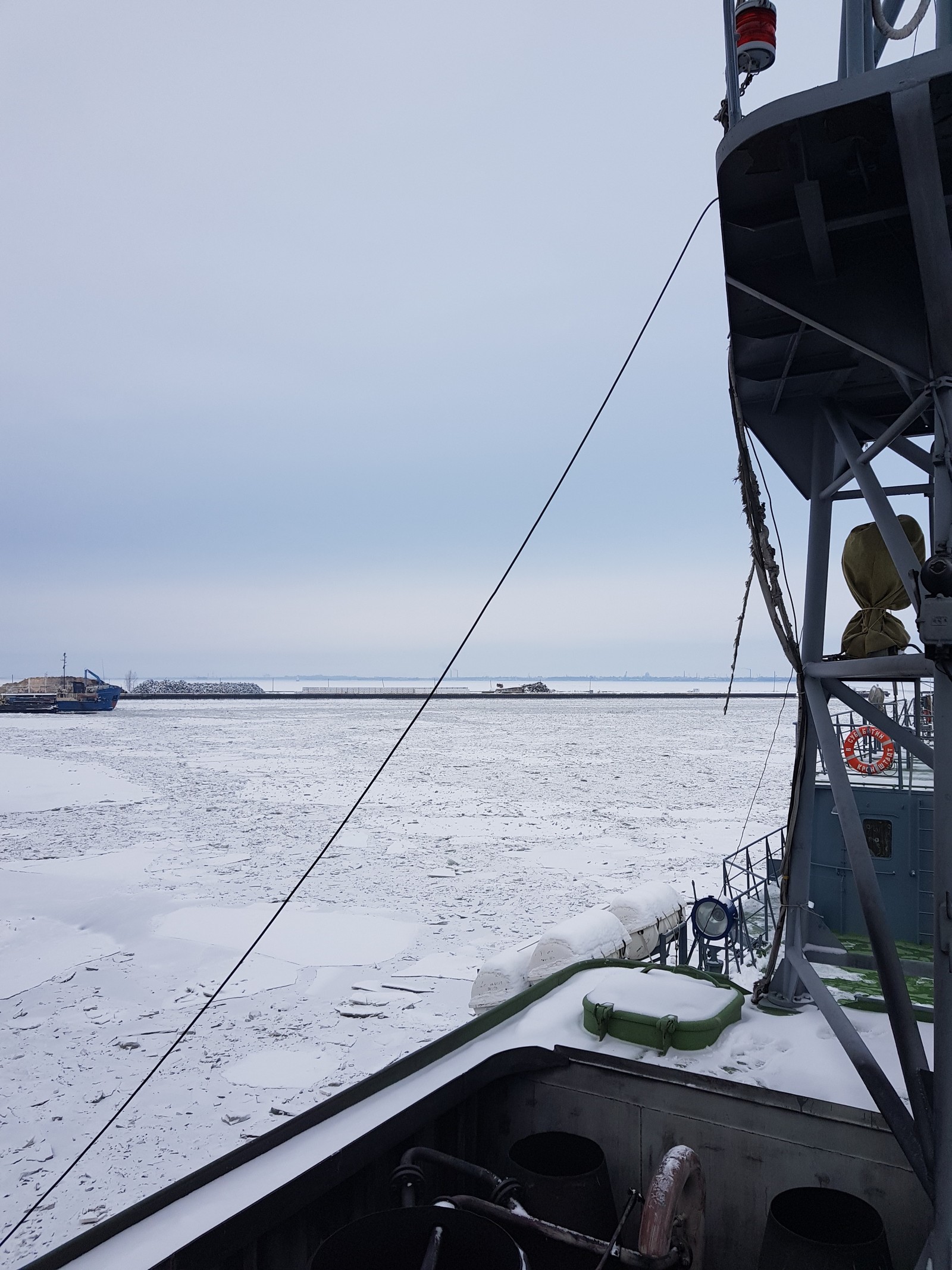 Exit to the sea. - My, Sea, Ice, The photo, Navy, Longpost