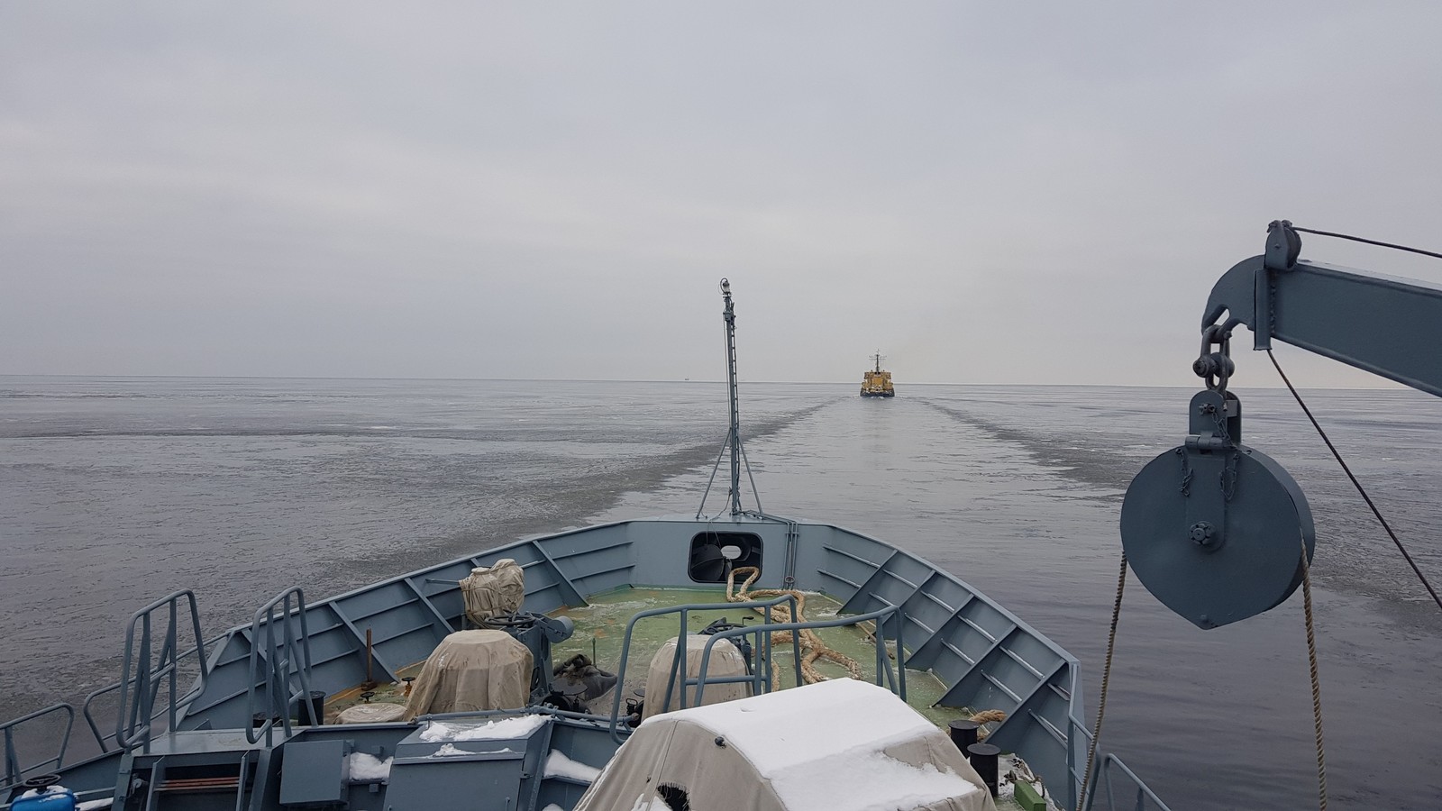 Exit to the sea. - My, Sea, Ice, The photo, Navy, Longpost