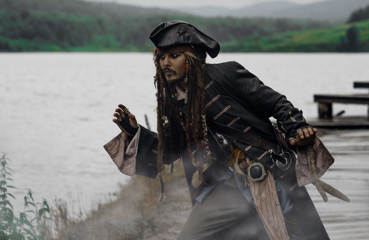 Captain Jack Sparrow 2017 - Captain - Michael Muraki - Cosplay, Russia, The photo, Pirates of the Caribbean, Captain Jack Sparrow, Longpost