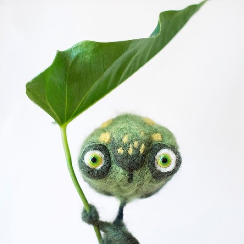 If there were 124 hours in a day, I would make a woolen planet. Well, probably. - Dry felting, Longpost, Felt, Needlework, Toys