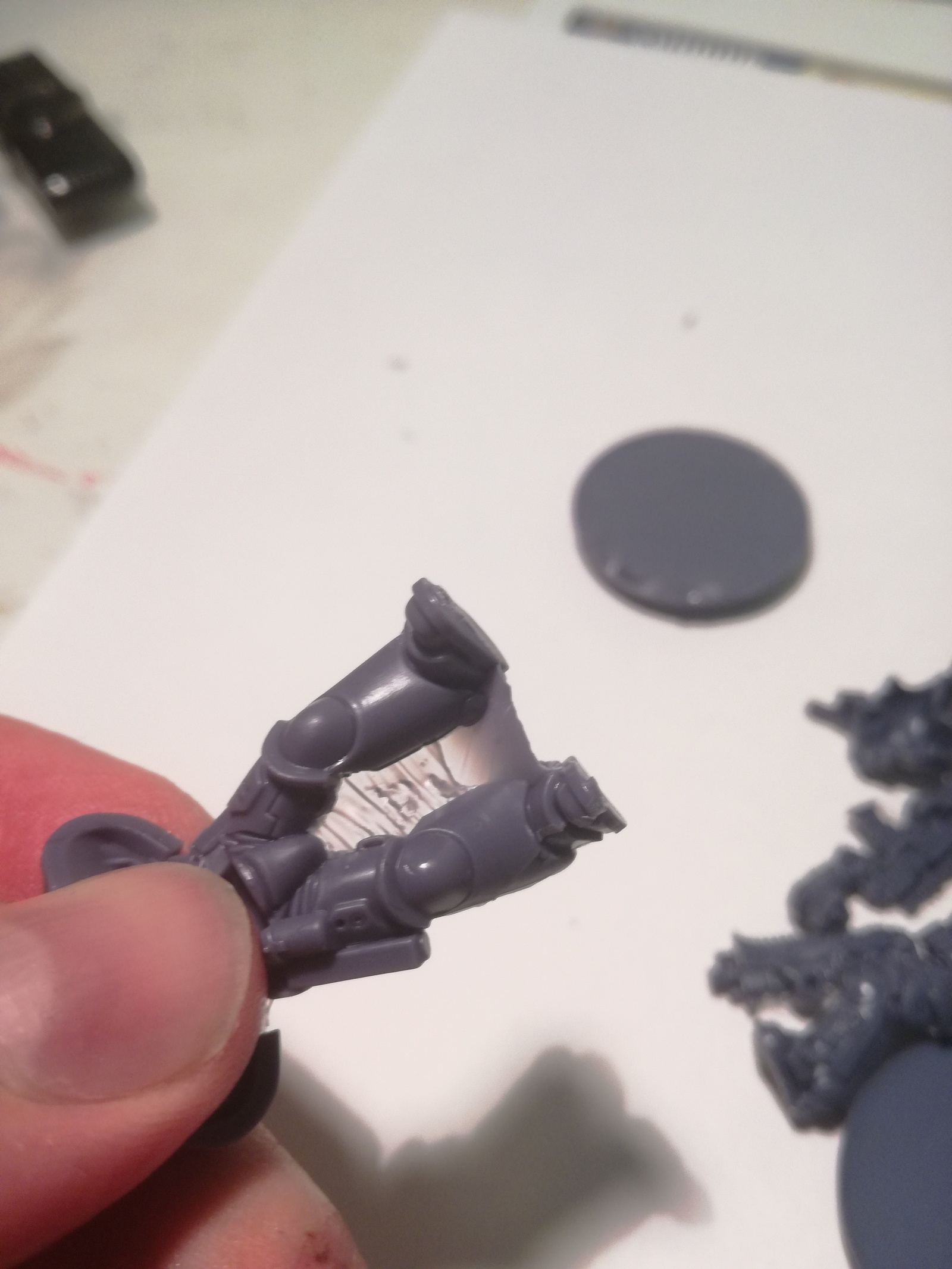 My first casting! - My, Warhammer 40k, Modeling, Longpost, First post, Fast