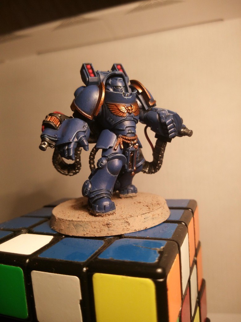 Space Marines: Primaris Agressor - Моё, Warhammer 40k, Вархаммер40000, Космодесант, Модели, Wh miniatures, Длиннопост