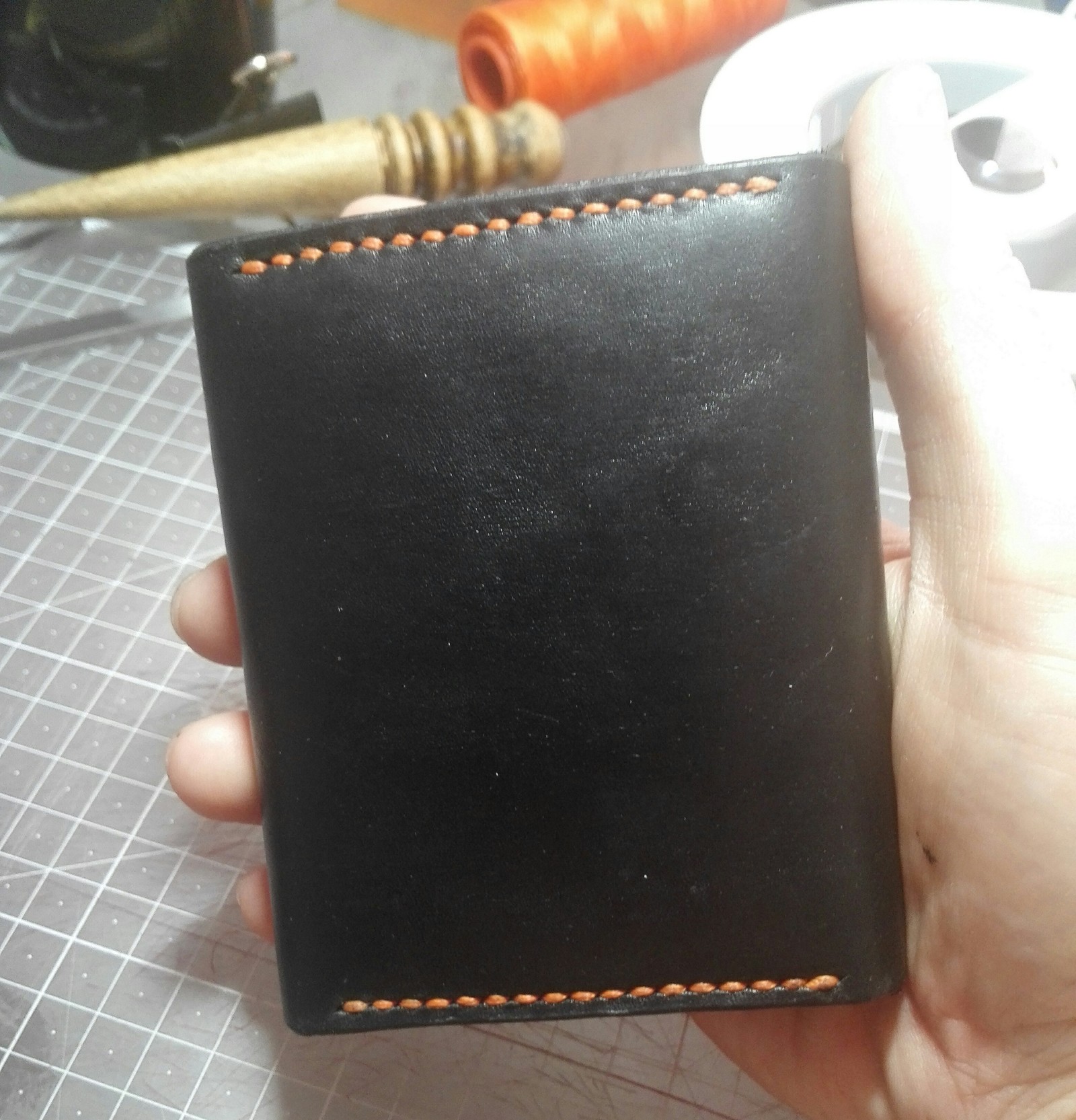 Purse number 3 - Leather products, Wallet, Handmade, Longpost