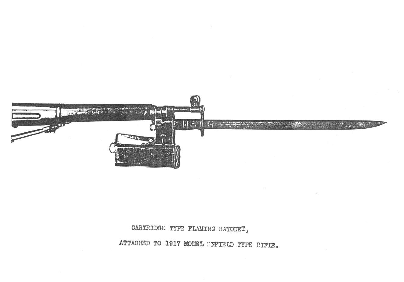 When the boshi are too close, then the flamethrower bayonet will help you - My, 1918, World War I, Longpost