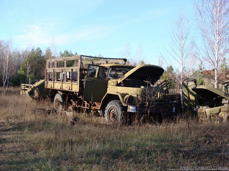 Rassokha - a cemetery of equipment in Chernobyl 2018 - My, Chernobyl, Cemetery of Machinery, Radiation, Zuo, Longpost