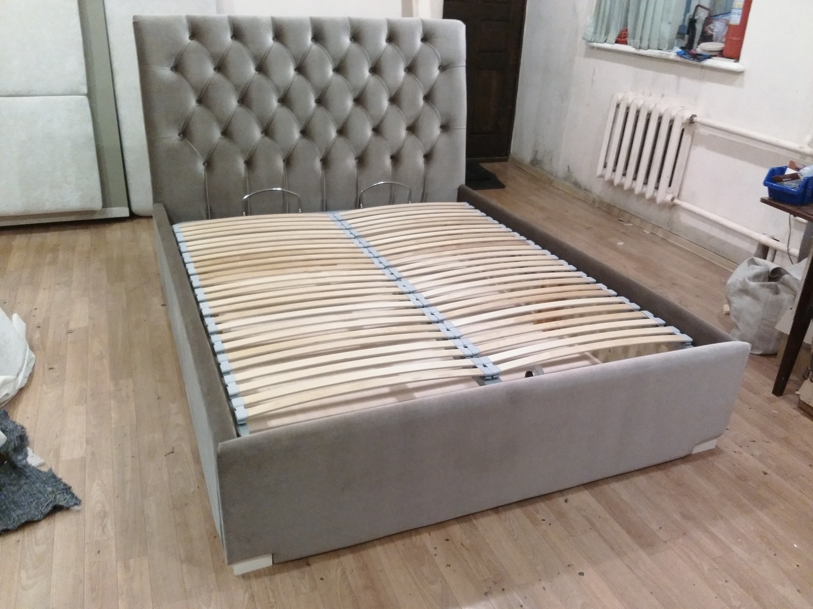 First bed made to order. - My, Furniture, With your own hands, Bed, Crafts, First, Work, Longpost