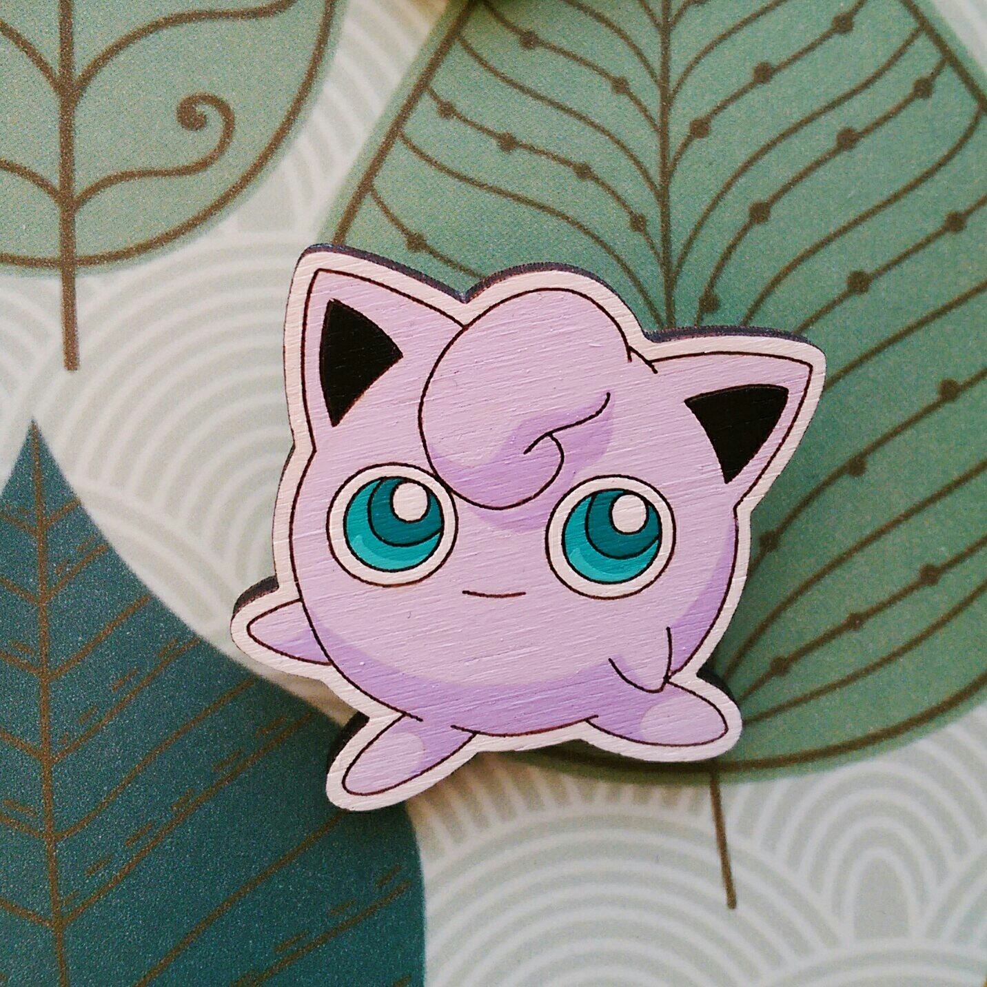 Wooden badges with hand-painted. Pokemon series. - My, Longpost, Wood products, Handmade, Pokemon