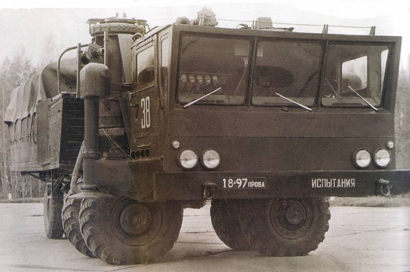 Experienced all-terrain vehicle-transporter ZIL-135Sh. - , the USSR, , 60th, All-terrain vehicle, Transporter, Longpost