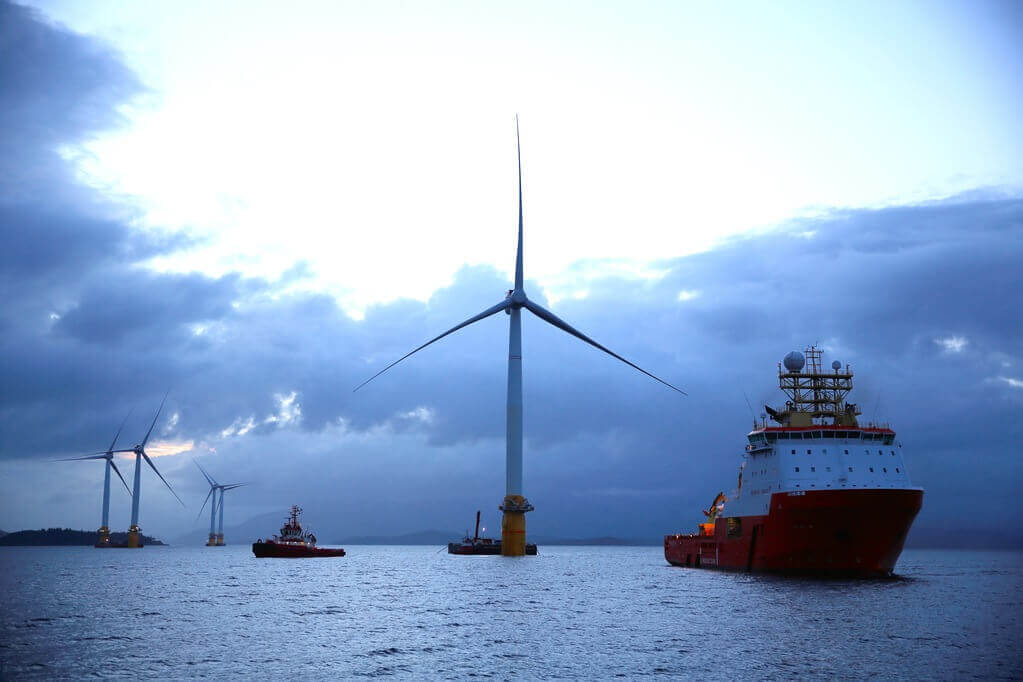World's first floating offshore wind turbines perform better than expected - Wind Turbines, alternative energy, Wind Power Plant, Floating Power Plant