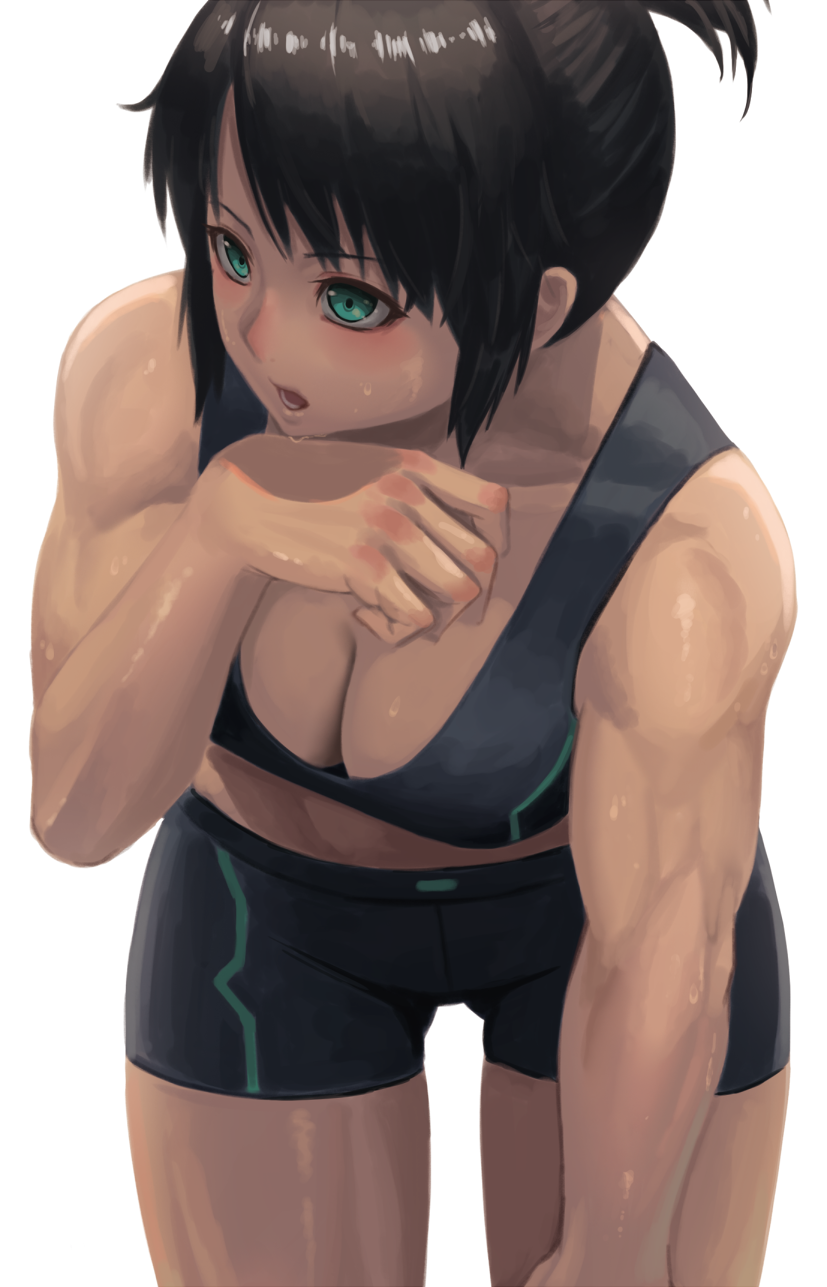 Tomato - Kamenrideroz, Art, Strong girl, Sports girls, Fitonyashka, Anime, Anime art, Anime original