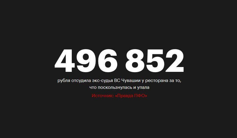 Экс-судья Верховного суда Чувашии споткнулась в ресторане на полмиллиона - Чувашия, Судья, Компенсация, Споткнулась, Длиннопост, Негатив