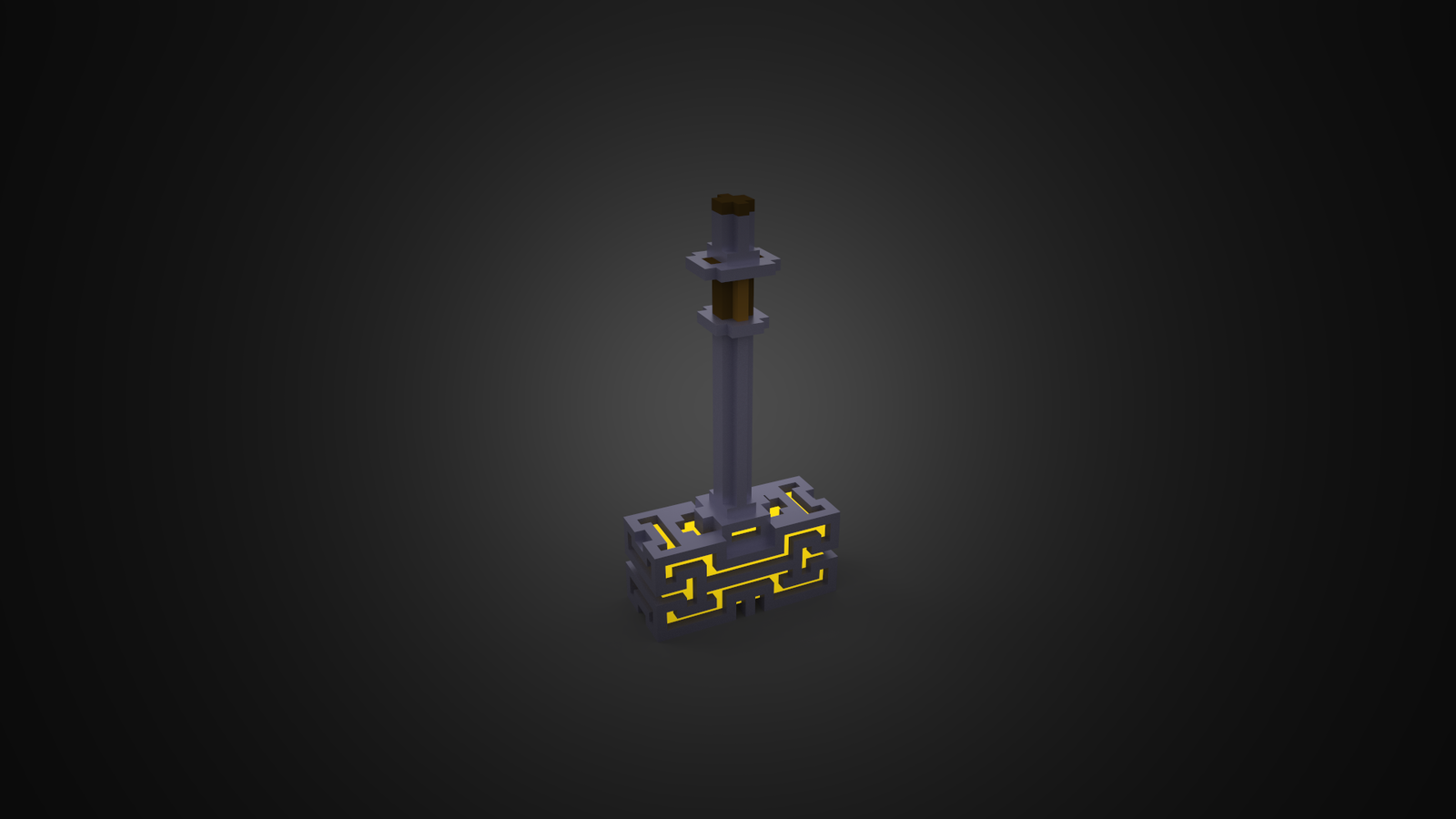 [Voxel Weapons] - Моё, Арт, Voxelart, Magicavoxel