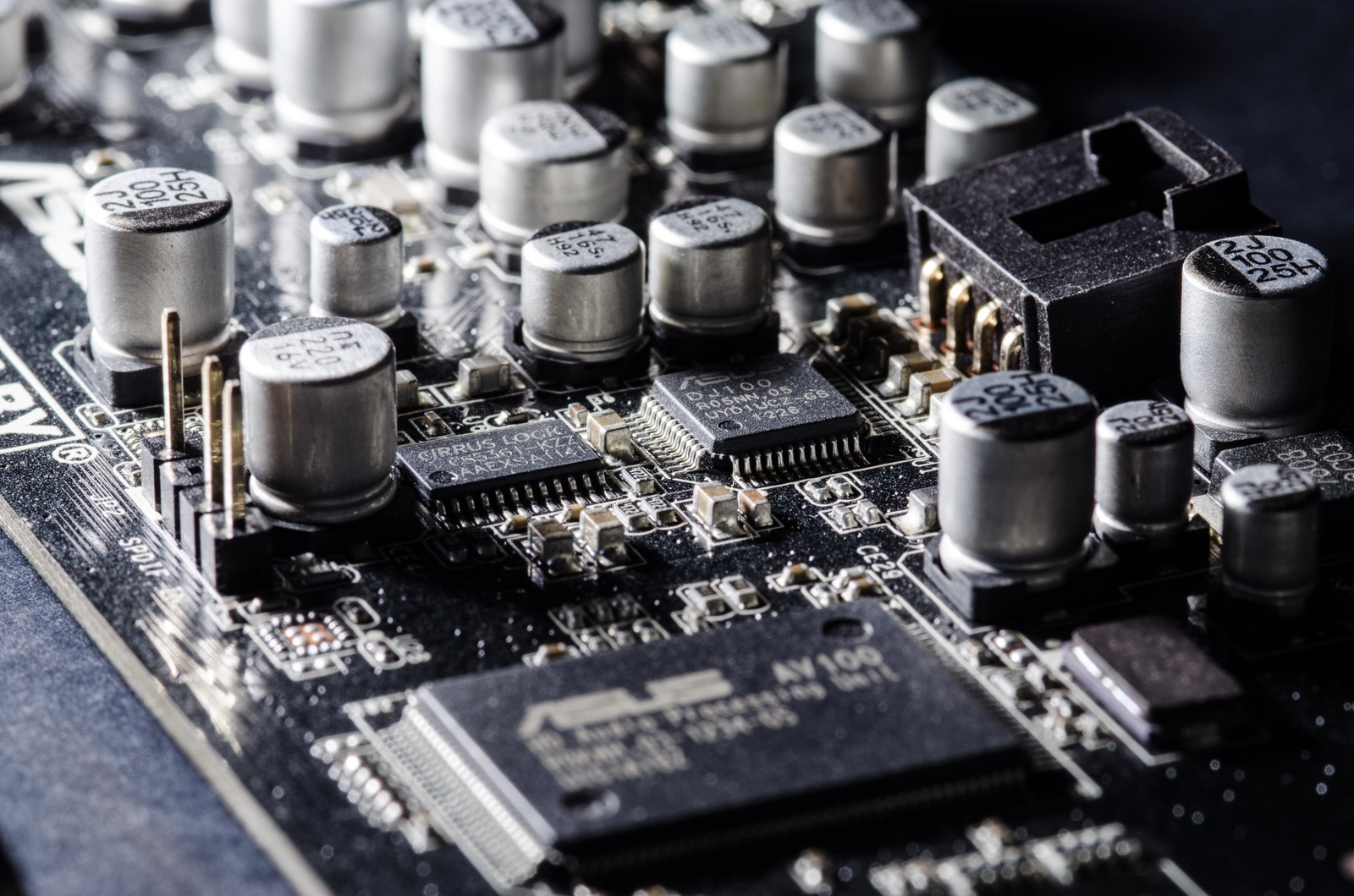 Dusty sound card - My, My, The photo, Nikon, Beginning photographer, Macro, Chip, Longpost, Macro photography