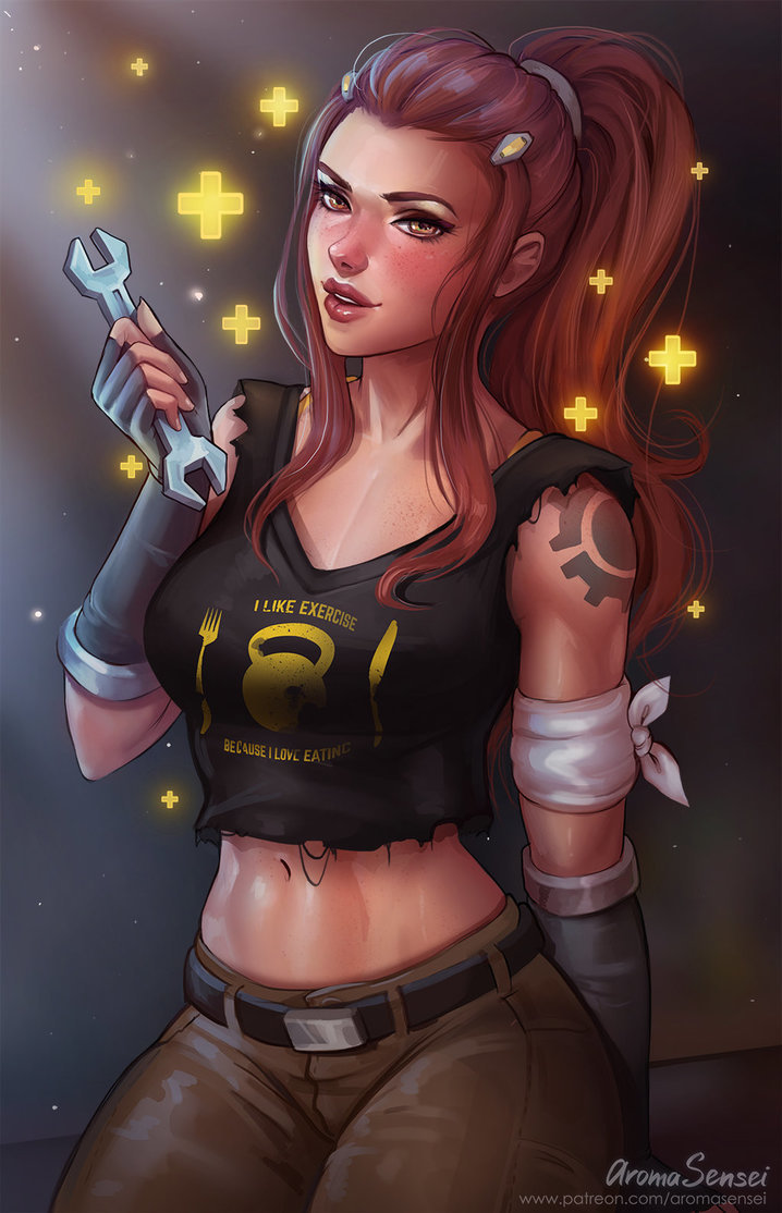 Brigitte - Deviantart, Art, Drawing, Girls, Games, , Aromasensei