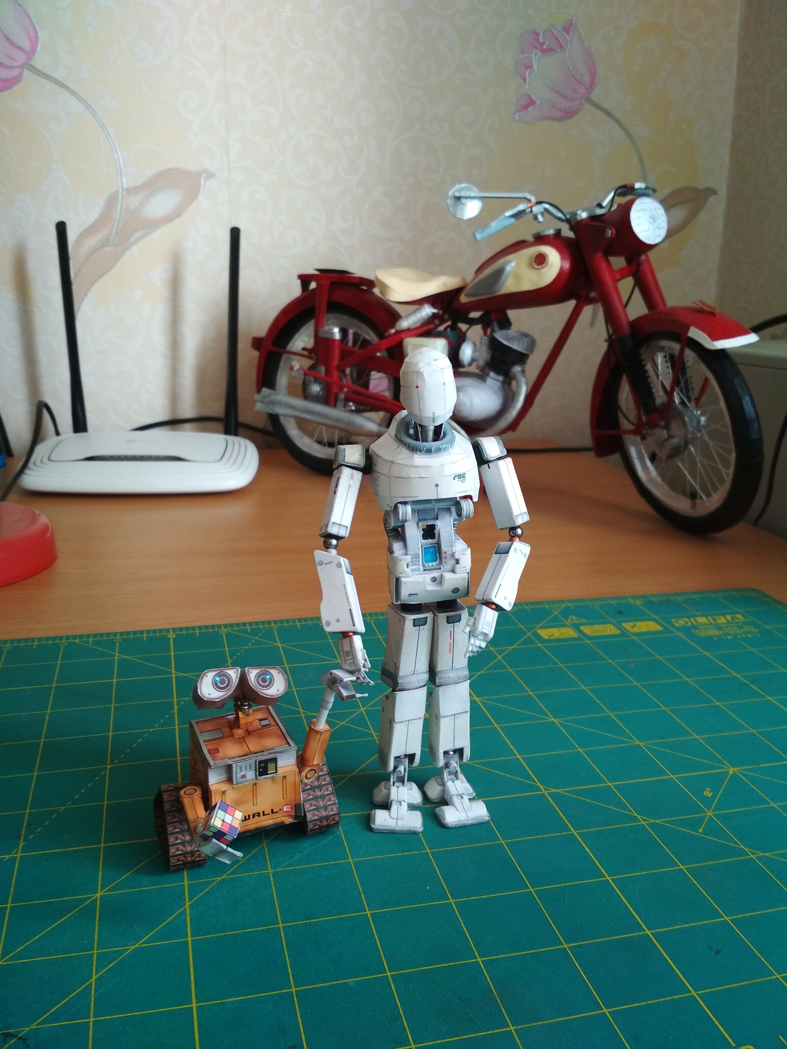 Piligrim and Wall-e Paper Crafts - Моё, Papercraft, Ручная работа, Видео сборки, Изделия из бумаги, Своими руками, Длиннопост, Видео