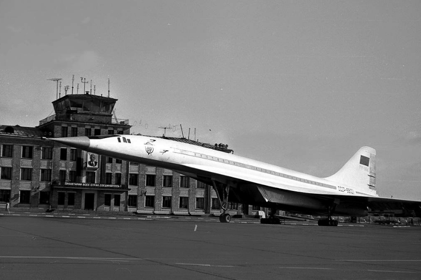 Ту-144 в Шереметьево - Туполев, Ту-144, Самолет, Длиннопост