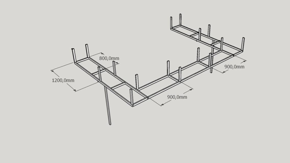 Do-it-yourself alteration of a shopping facility, part 2 - My, Furniture, With your own hands, My, Process, Grief builders, Do it yourself, crazy hands, Longpost