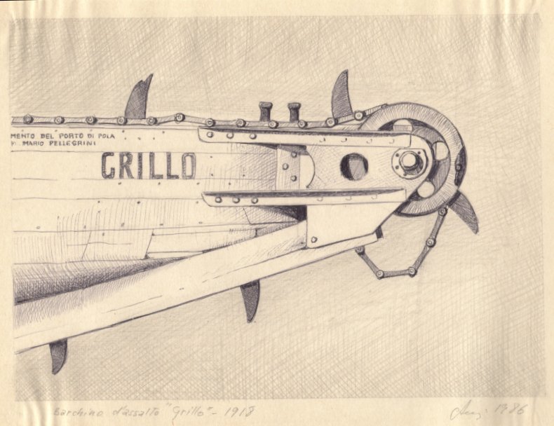 Grillo-type torpedo boats with tracks - Torpedo boat, , , Longpost