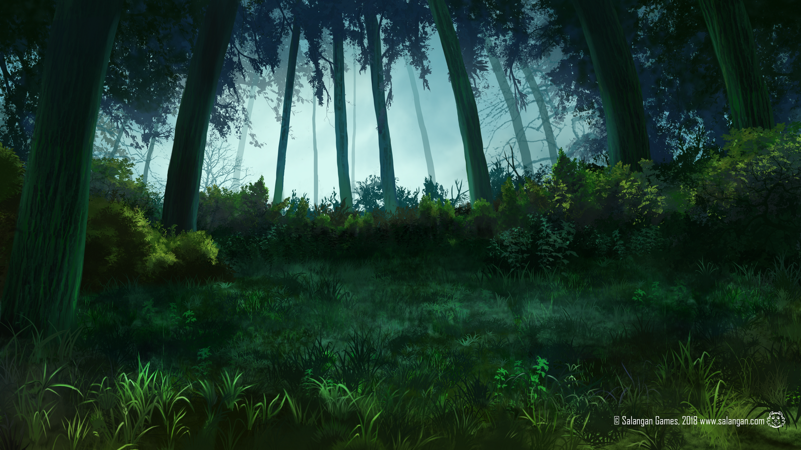 Artwork for the visual novel - My, Visual novel, , Gamedev, Indie, Инди, Indie game, Background, Digital drawing