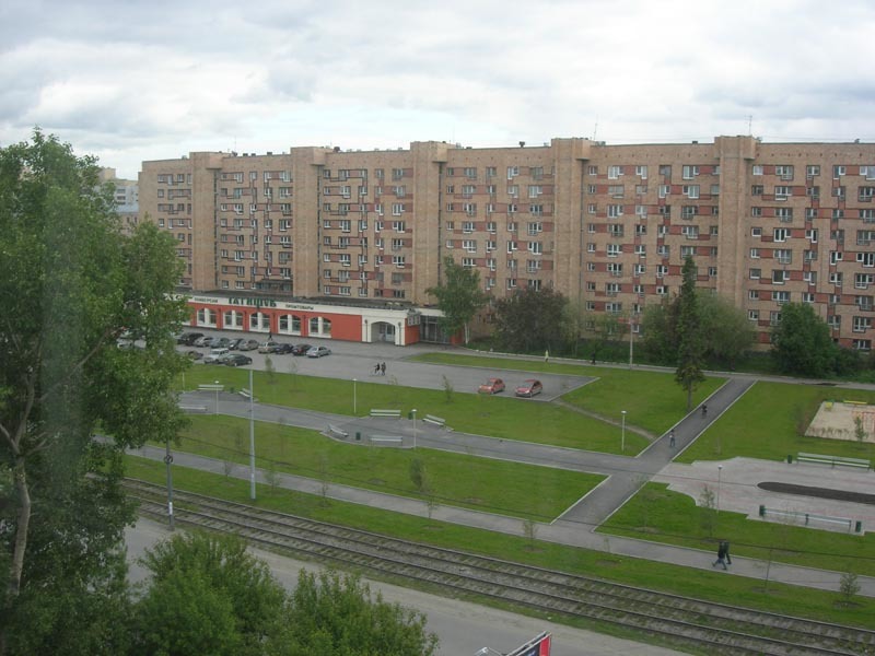 From old to new - My, Building, Alley, Longpost, Yekaterinburg