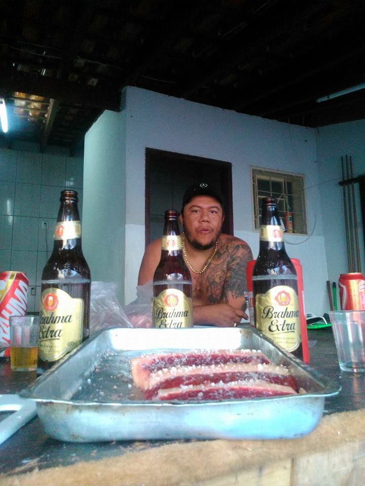 Hoje tera feira dia de descanso e tomar uma cerveja e comer uma carne bora amigos - My, , 