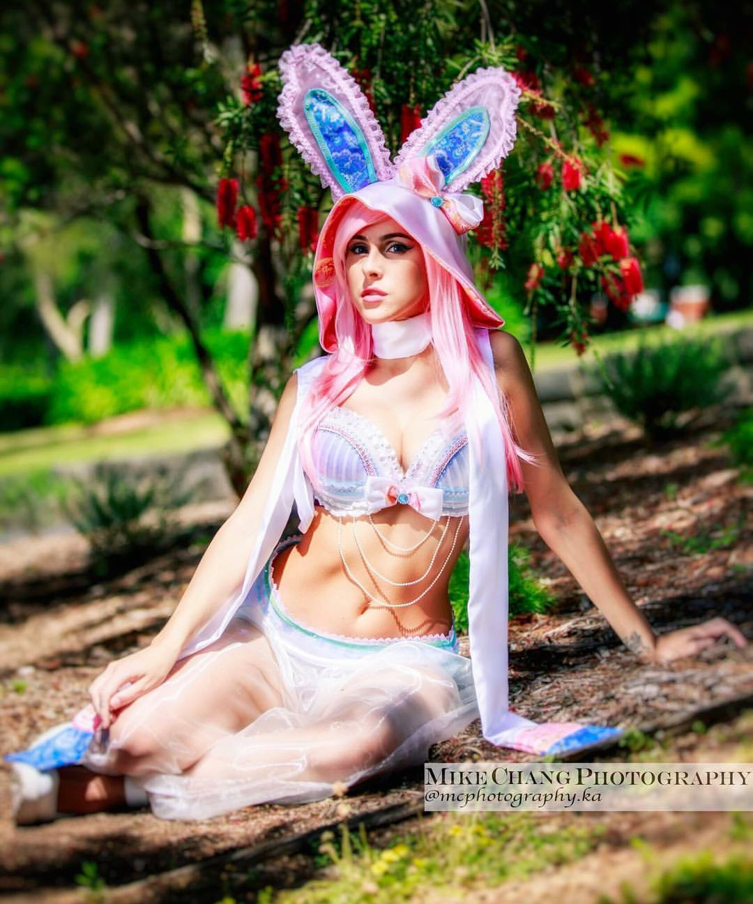 Girls and ears) - Girls, Cosplay, Pokemon, Longpost