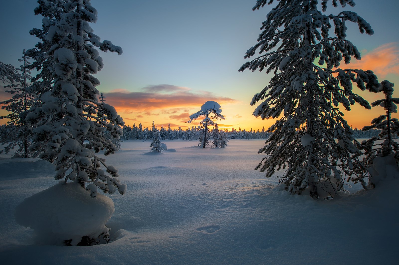 Murmansk region - Russia, The photo, Nature, Landscape, Snow, freezing, , Longpost