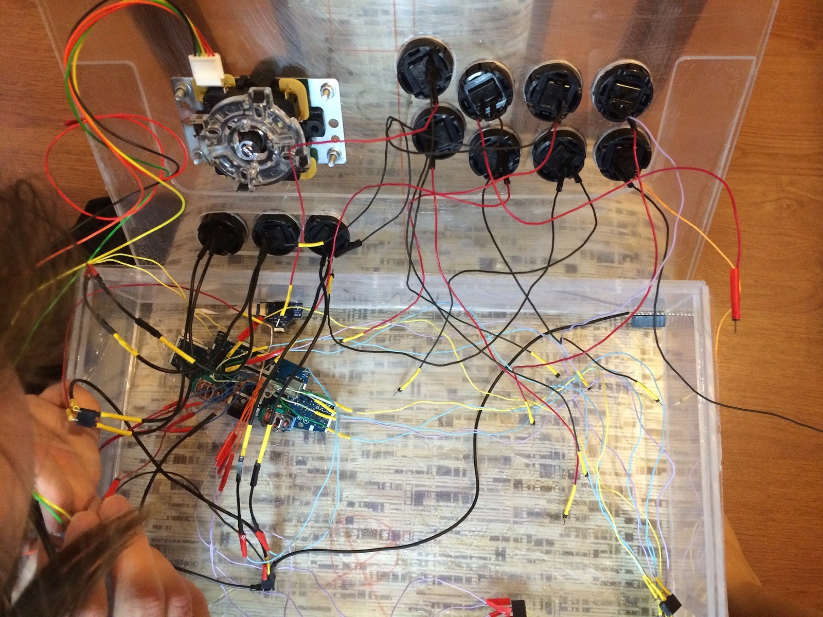 DIY arcade stick for PlayStation 4 - My, With your own hands, Playstation 4, Gamepad, Gamers, Soldering, Longpost