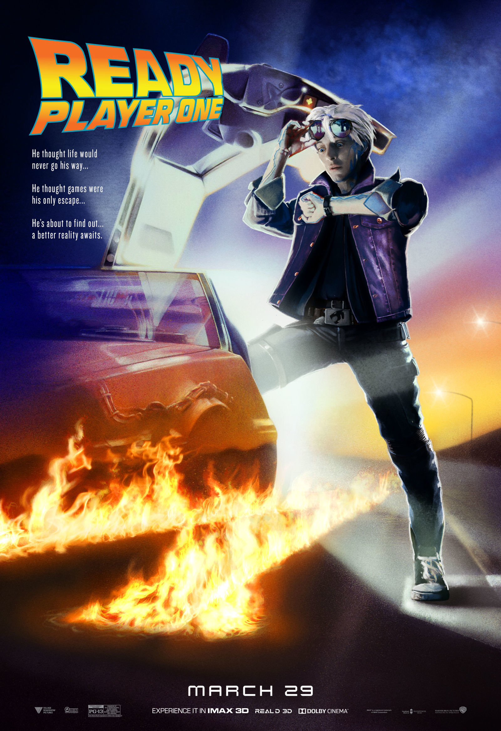 12 posters for the movie Ready Player One - Movies, Ready Player One, Poster, Longpost