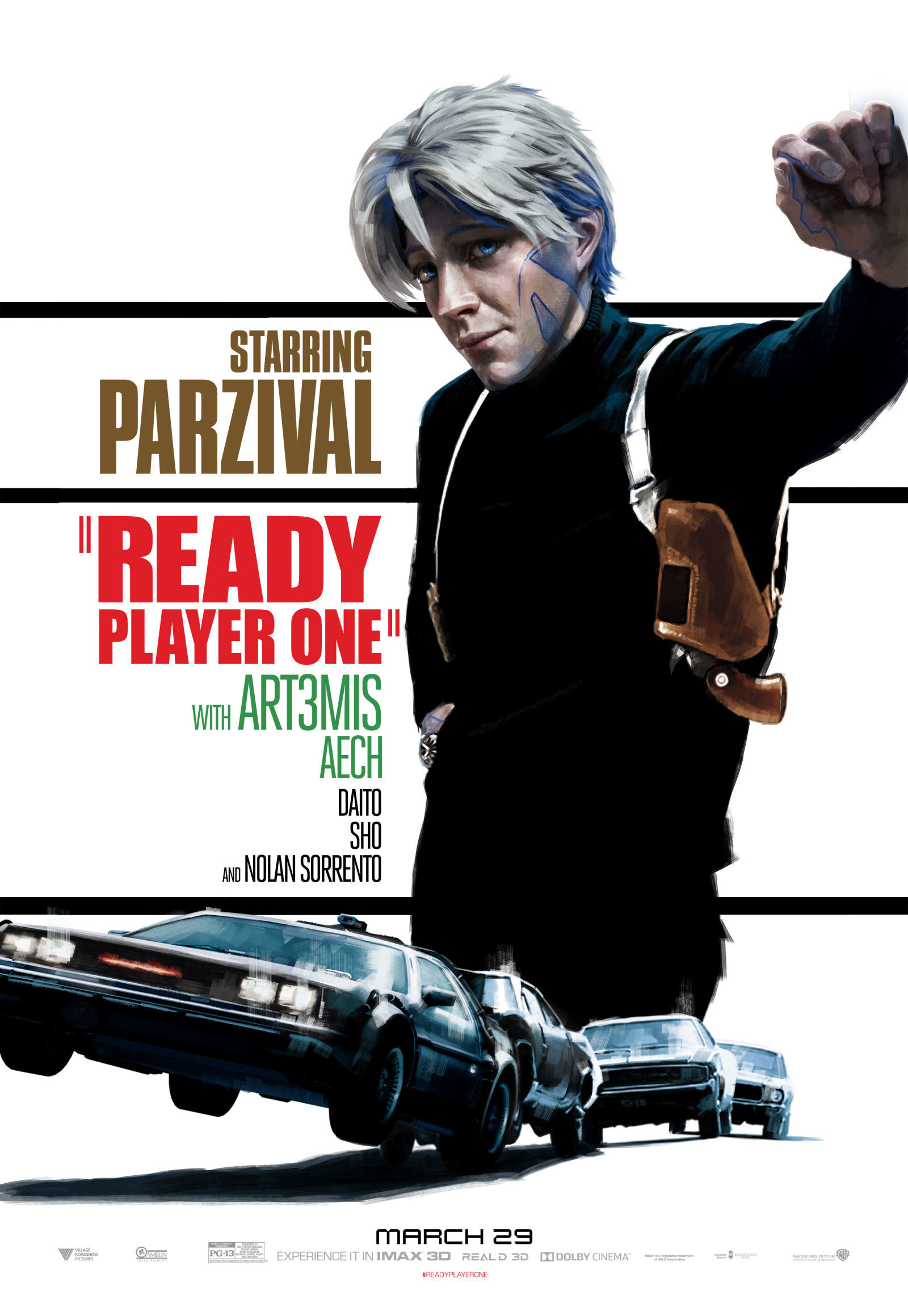 12 posters for the movie Ready Player One - Movies, Ready Player One, Poster, Longpost