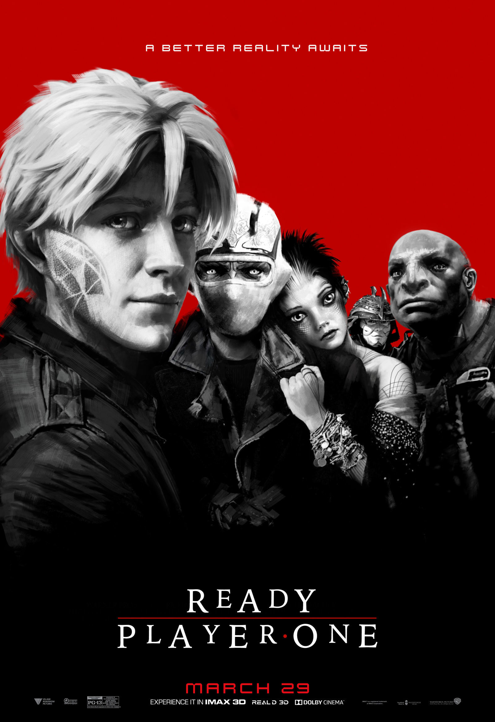 12 posters for the movie Ready Player One - Movies, Ready Player One, Poster, Longpost