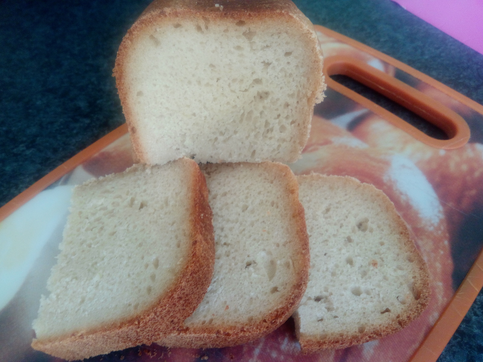 Хлеб с картошкой на сковороде
