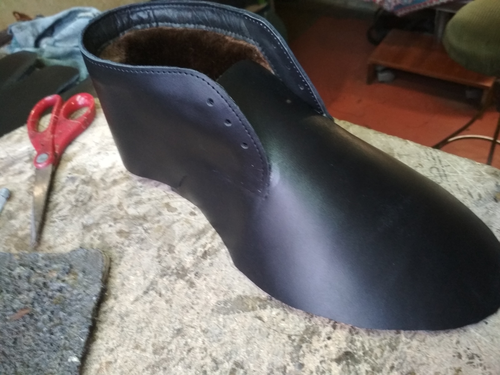 Shoemaker's Baptism or My First Pair - My, Shoes, Master, Self-development, Homemade, Longpost