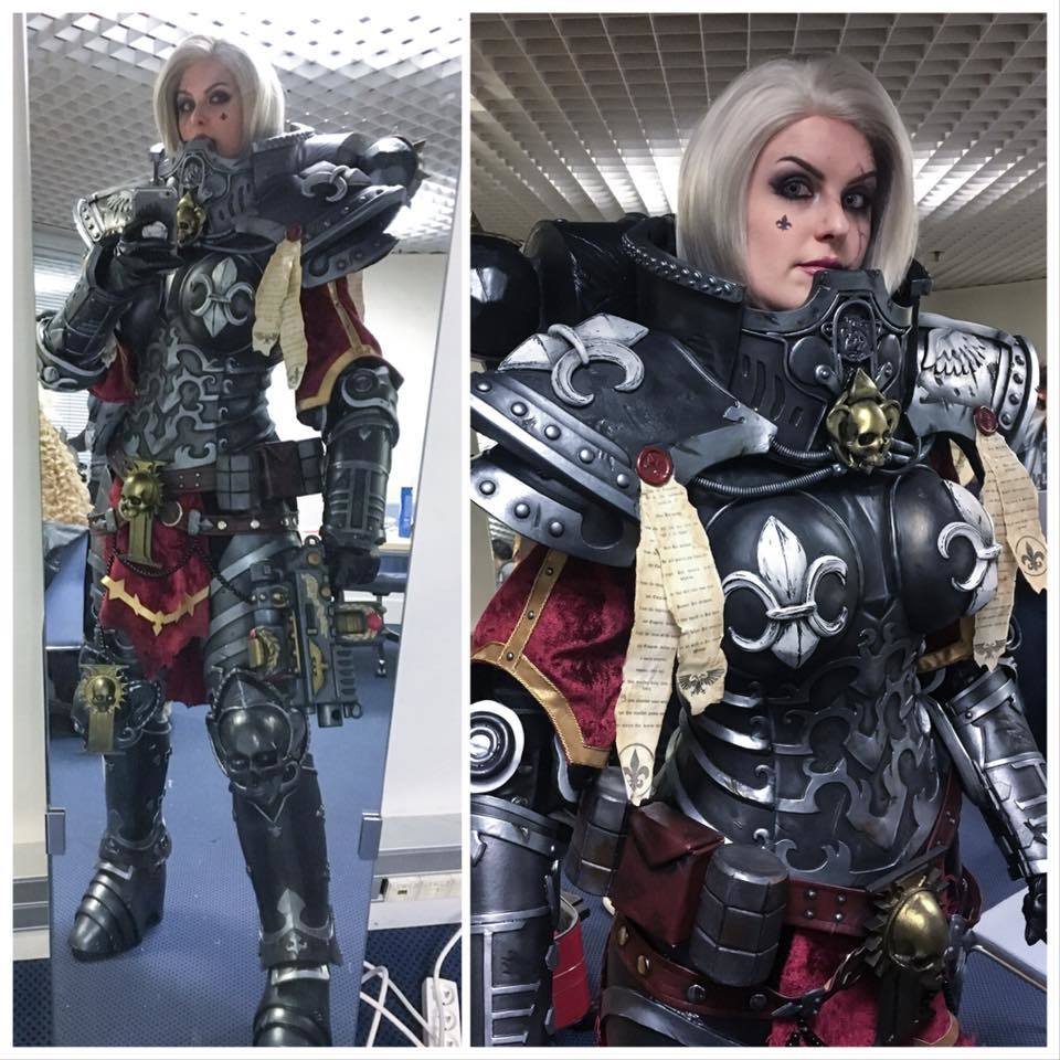 With such an aunt you will not spoil ... - Warhammer 40k, Adepta Sororitas, Cosplay, Wh other