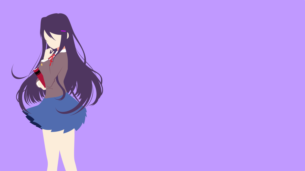 Minimal Yuri - Yuri DDLC, Doki Doki Literature Club, Визуальная новелла, Аниме, Не аниме