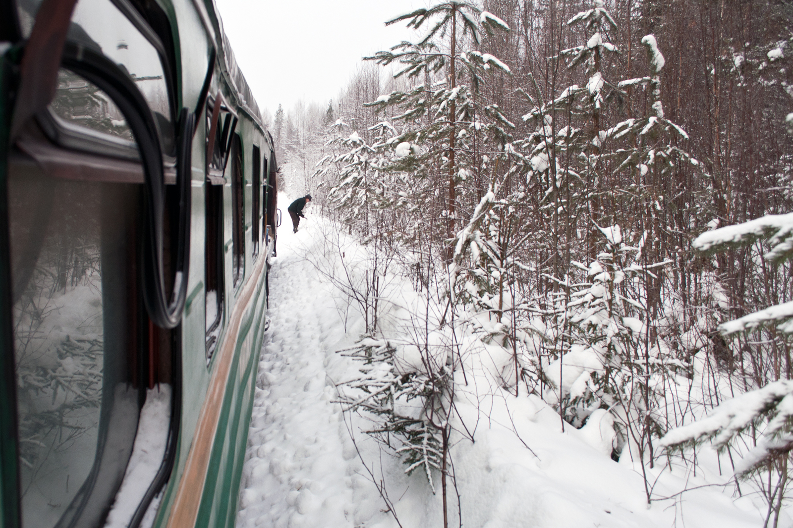 Seza village. - My, Russia, Railway, Narrow gauge, Russian North, Longpost