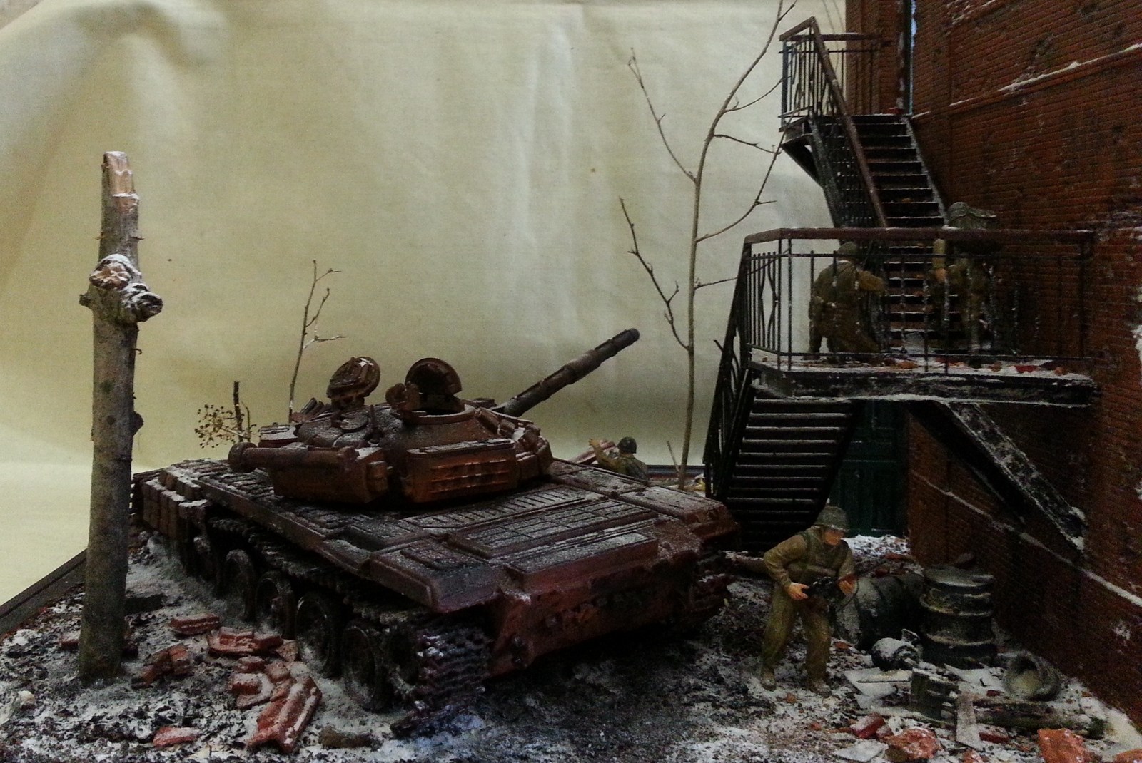 CHECHNYA JANUARY 1995 - My, Modeling, Diorama, Longpost