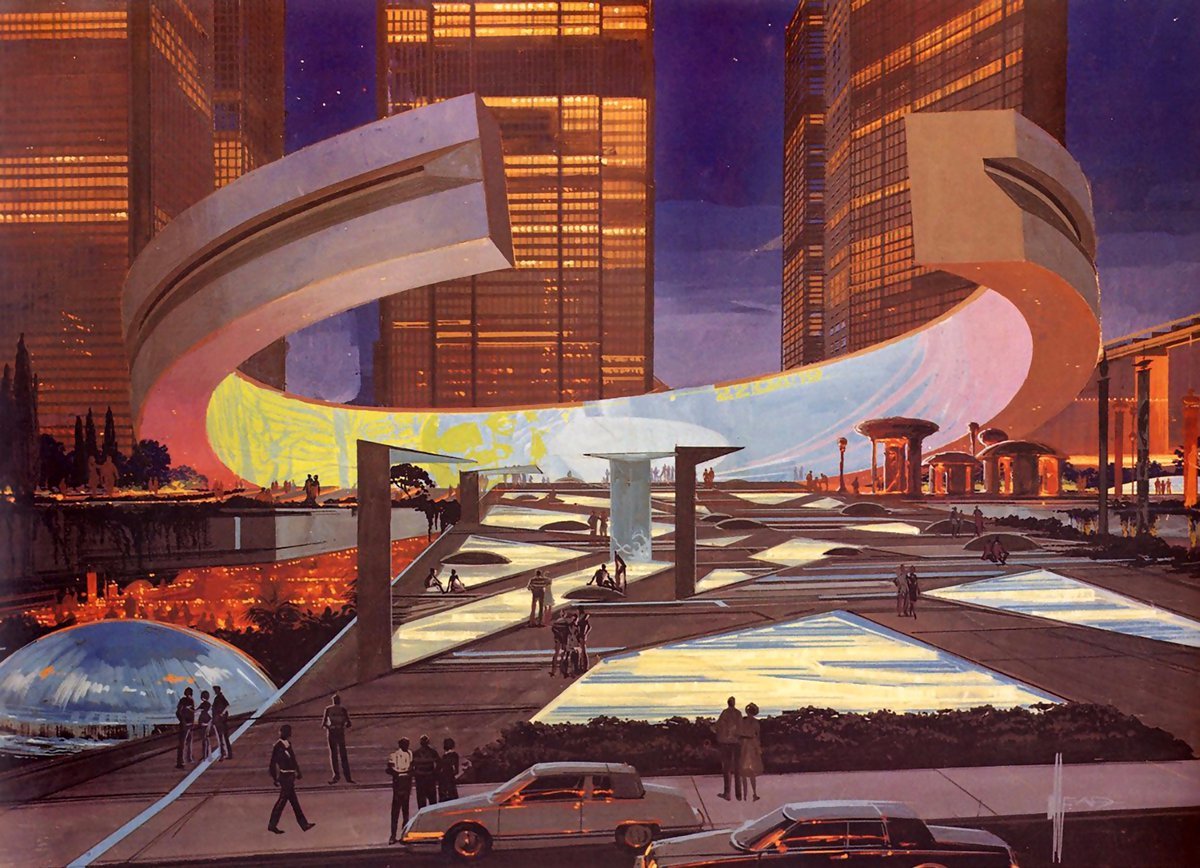 The best fantasy artists. Issue 1: Syd Mead - Art, Design, Retrofuturism, , Longpost, Fantasy